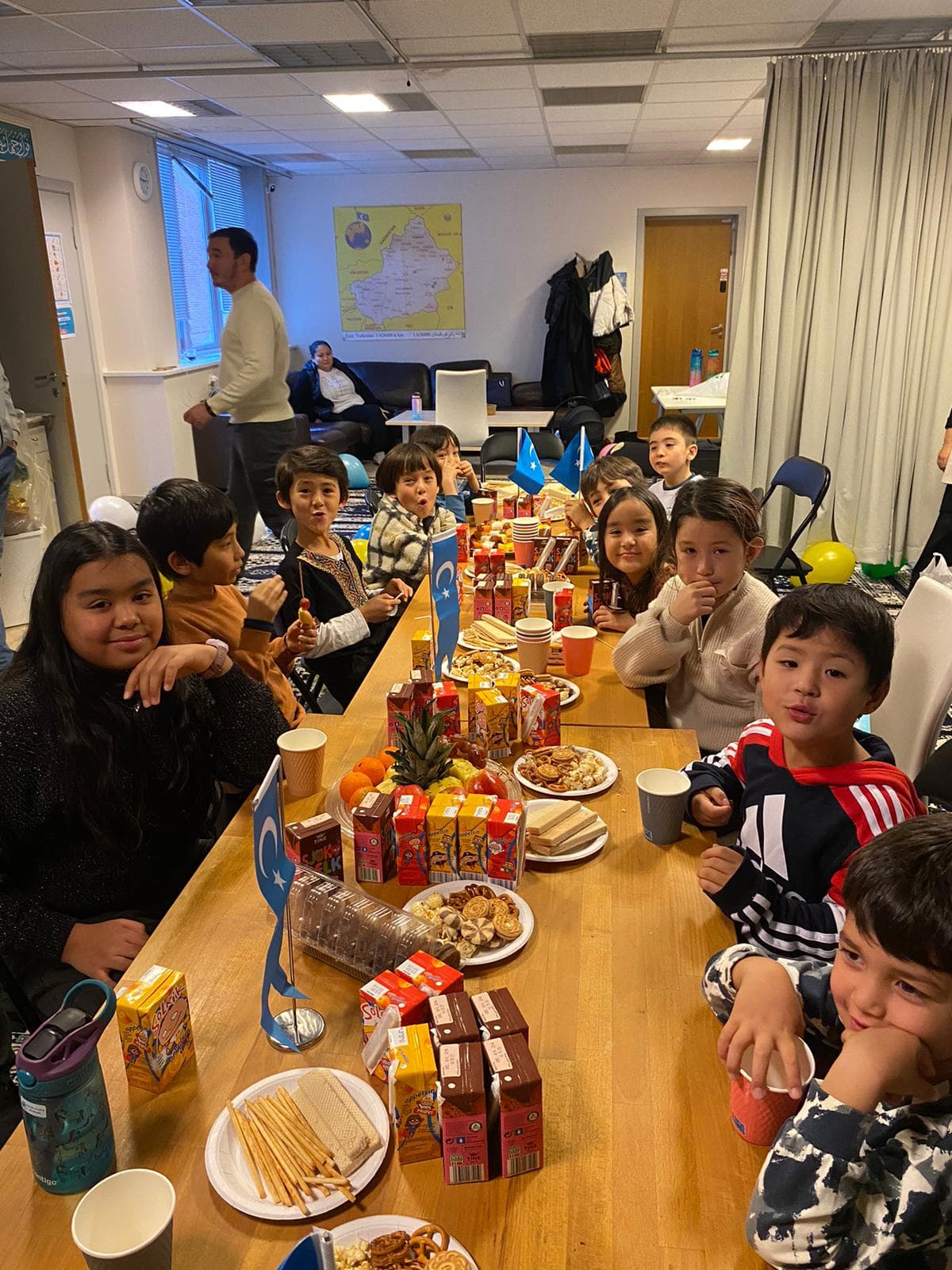 Children attending weekend school